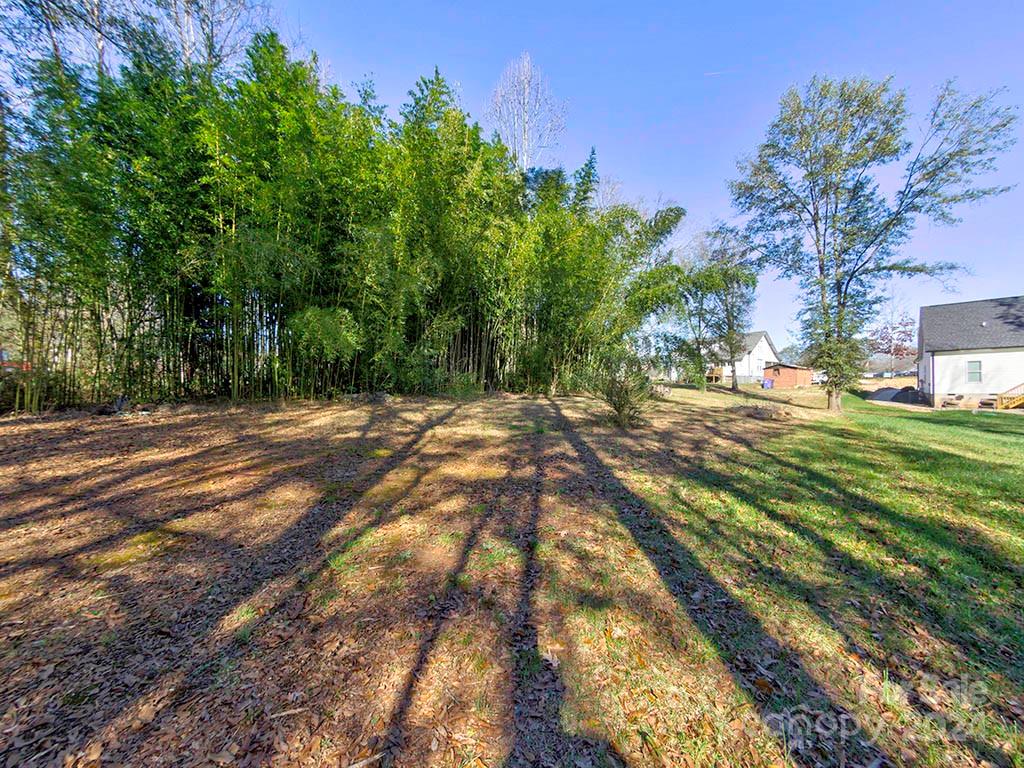 508 South Main Street Troutman, NC 28166 - Photo 31 of 38 a backyard of a house with lots of green space