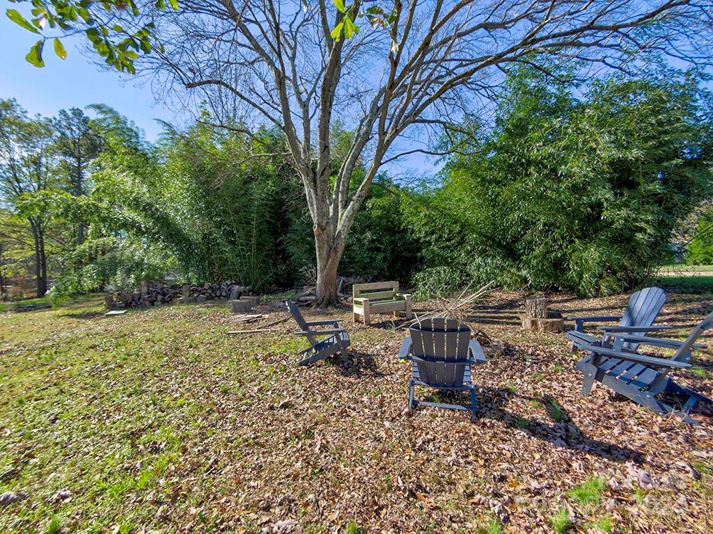 508 South Main Street Troutman, NC 28166 - Photo 34 of 38 a view of backyard of house with seating space