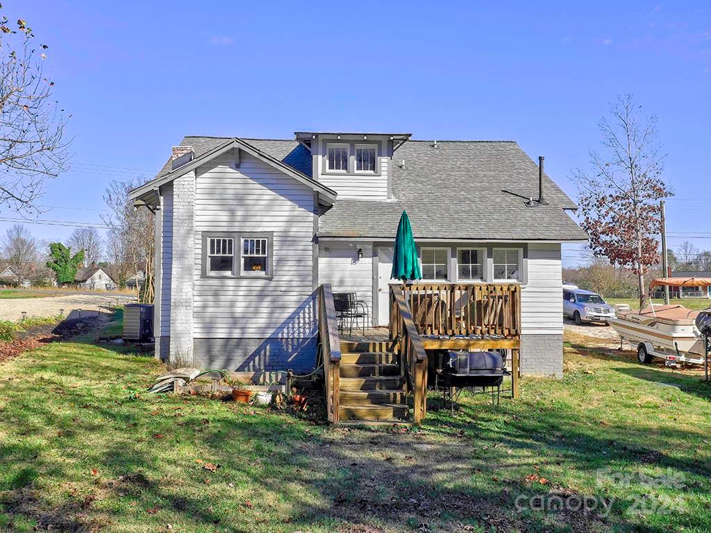 508 South Main Street Troutman, NC 28166 - Photo 38 of 38 a view of house with a yard