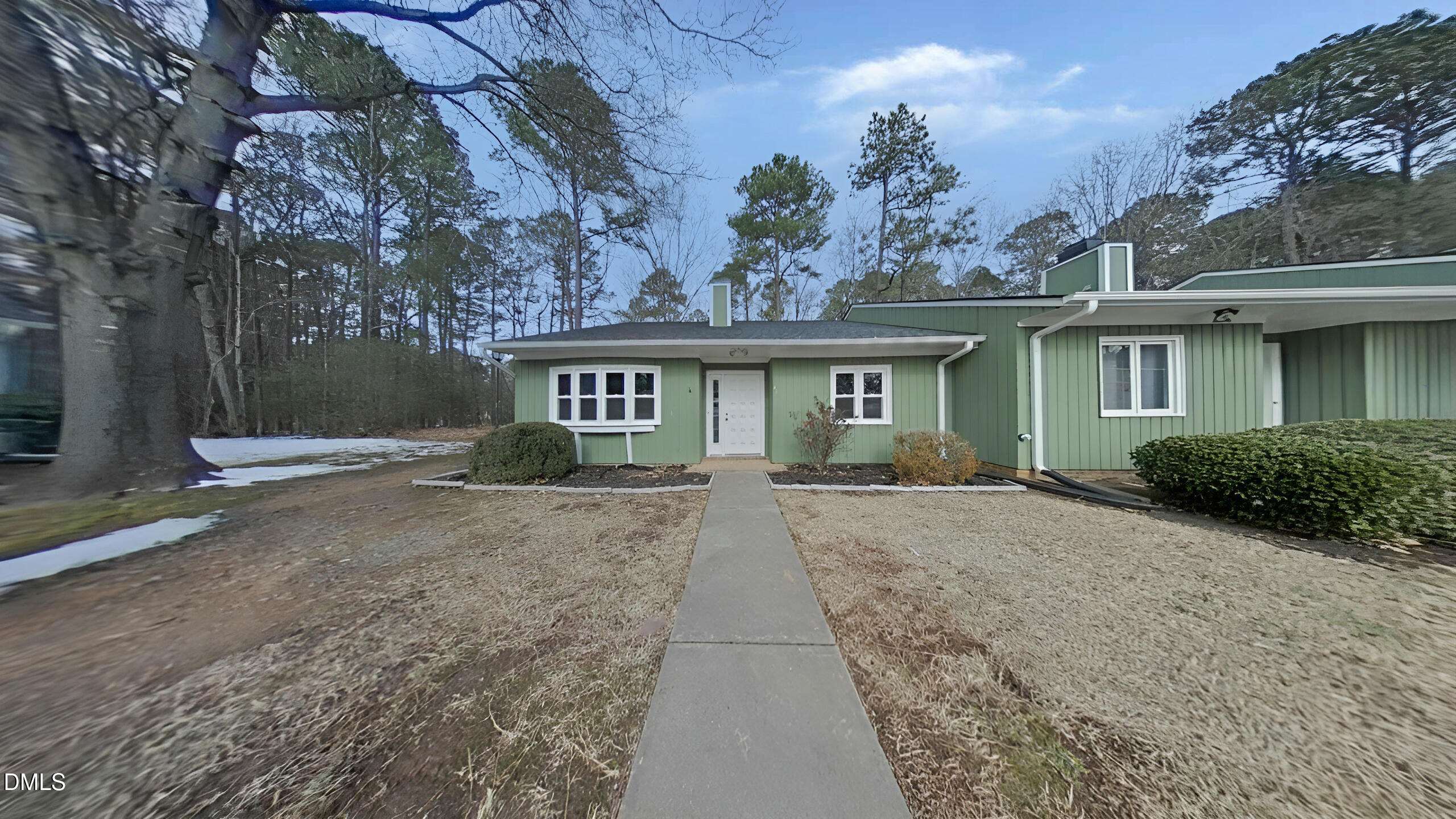 43 Redbud Court Durham, NC 27713 - Photo 1 of 15 a view of a house with a yard and potted plants