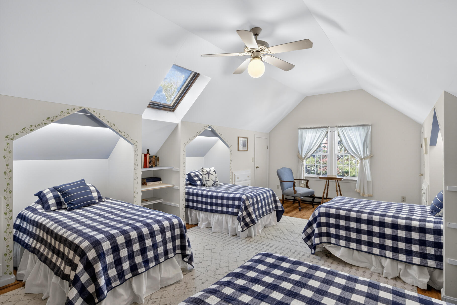 115 Wamsutta Road Eastham, MA 02642 - Photo 24 of 45 a bedroom with double bed and a window