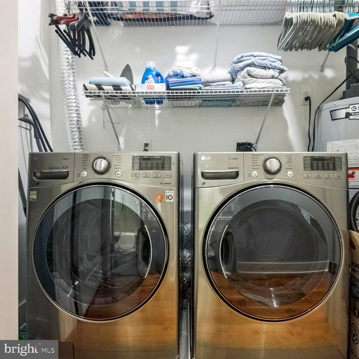 520 Kater Street, Unit D5 Philadelphia, PA 19147 - Photo 29 of 42 Laundry Closet w/front loading full size W&D