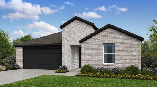 1220 Crumpton Drive Pflugerville, TX 78660 - Photo 1 of 34 a front view of a house with a yard and garage
