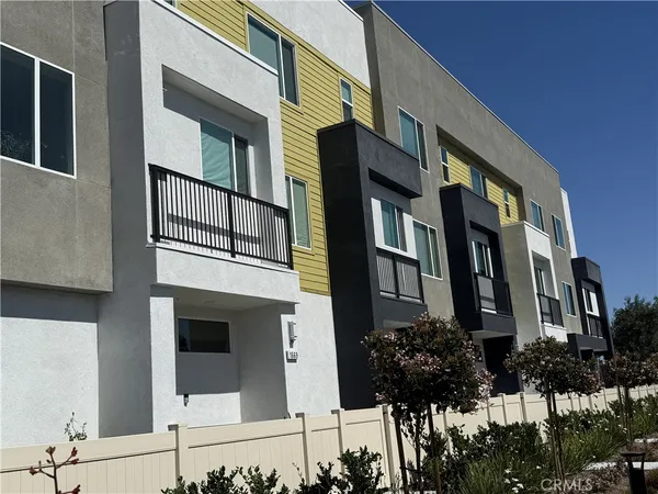 a car parked in front of a building