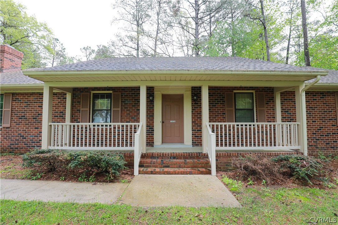 10903 Chalkley Road Chester, VA 23831 - Photo 3 of 43 front view of a house