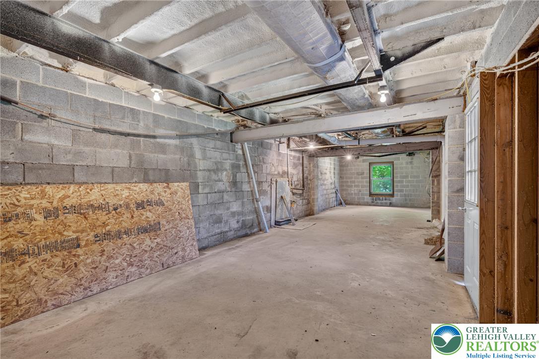 2674 Williams Road Danielsville, PA 18038 - Photo 11 of 31 A spacious, unfinished basement provides ample opportunity for future customization and expansion.