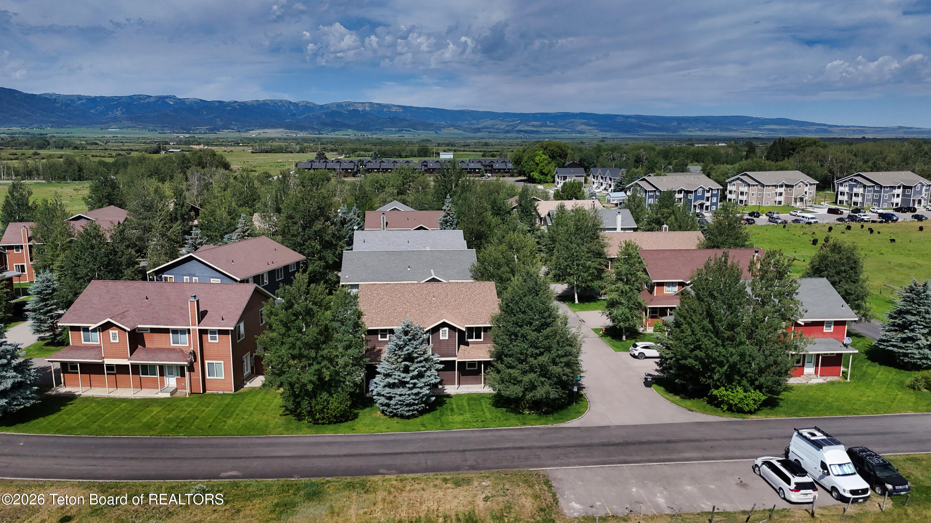 309 Forest View Drive Driggs, ID 83422 - Photo 7 of 20 Aerial looking west