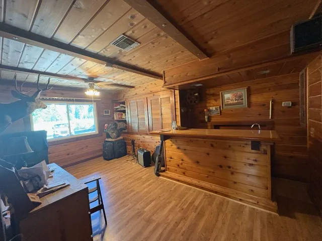 a view of a living room