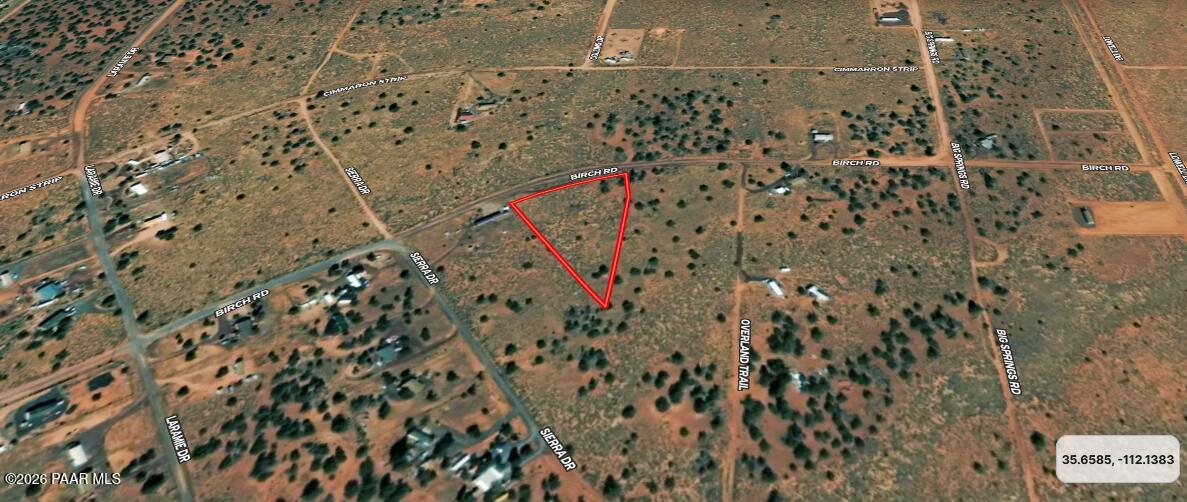 642 Birch Road Williams, AZ 86046 - Photo 3 of 6 3 Aerial View North
