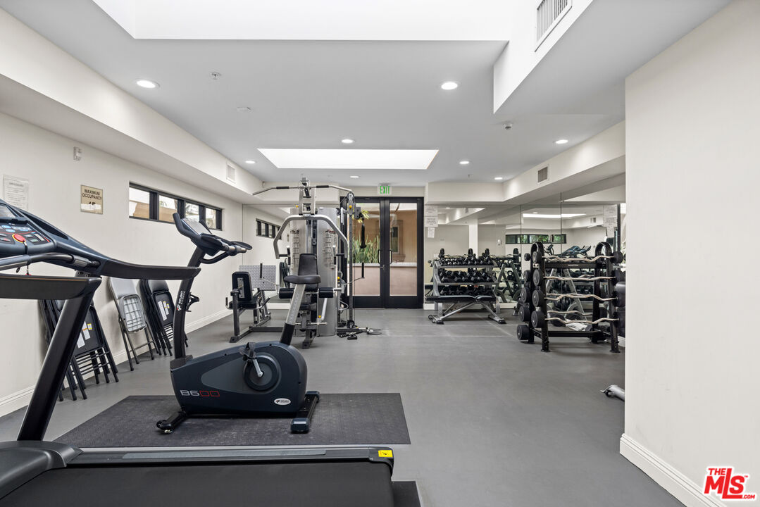 8238 West Manchester Avenue, Unit 204 Playa del Rey, CA 90293 - Photo 19 of 23 a view of a room with gym equipment