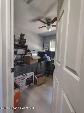 a view of storage and utility room in a house
