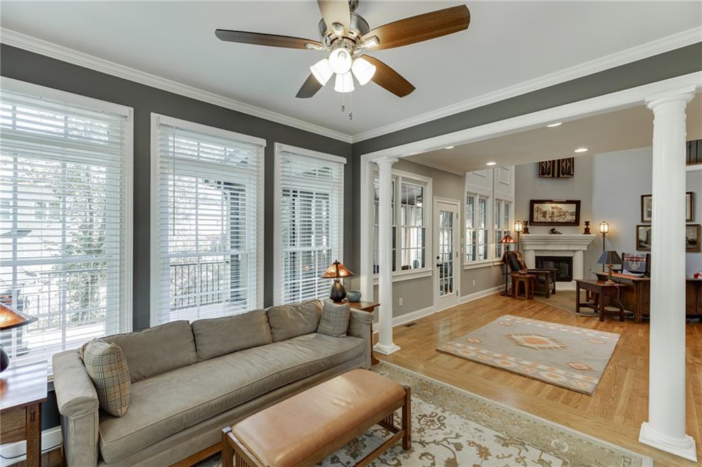 2758 Pathview Drive Dacula, GA 30019 - Photo 20 of 48 a living room with furniture and a large window