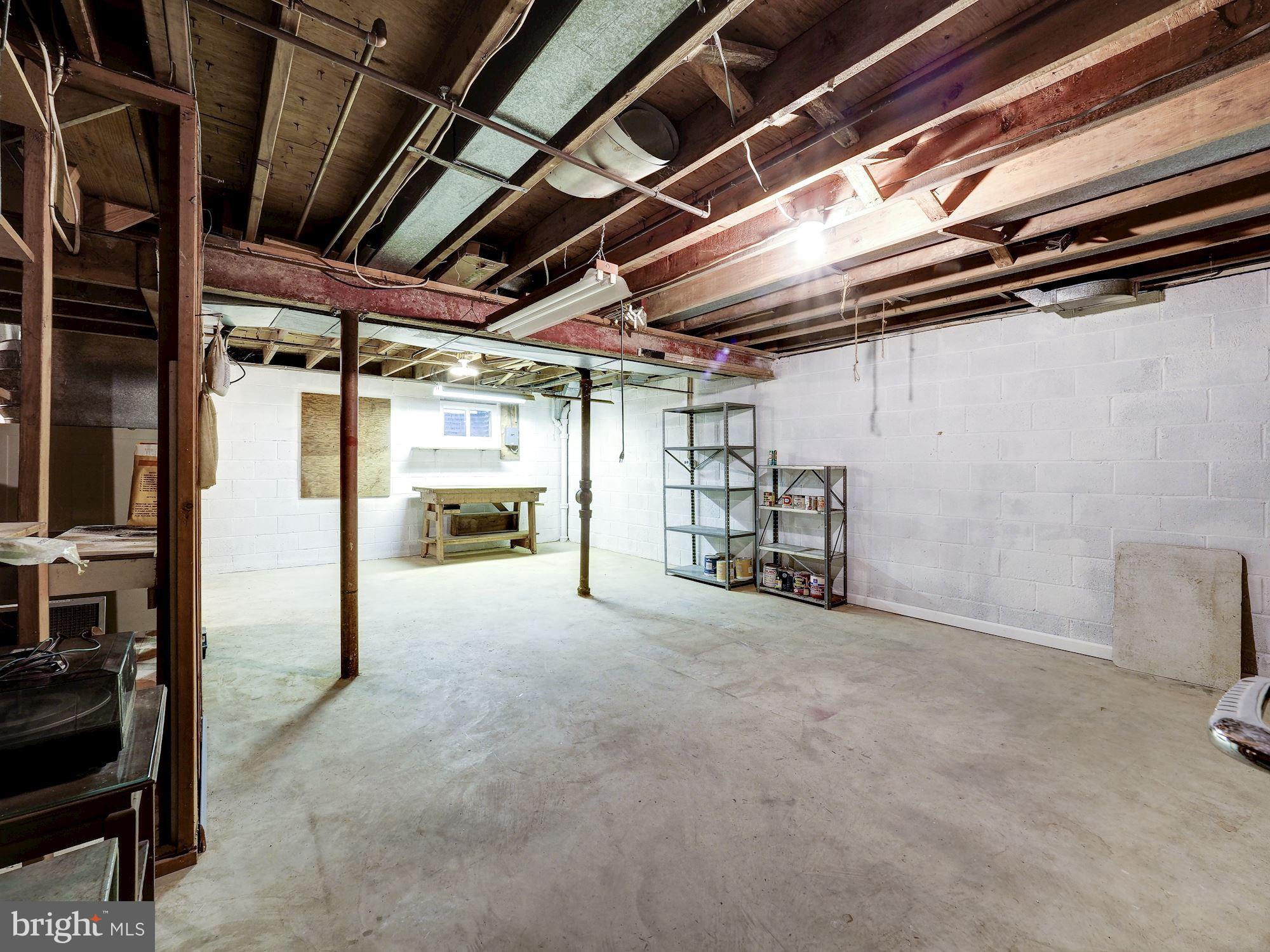 13819 North Gate Lane Silver Spring, MD 20906 - Photo 46 of 47 Unfinished Utility Area of Basement