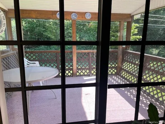 a view of a city from a window