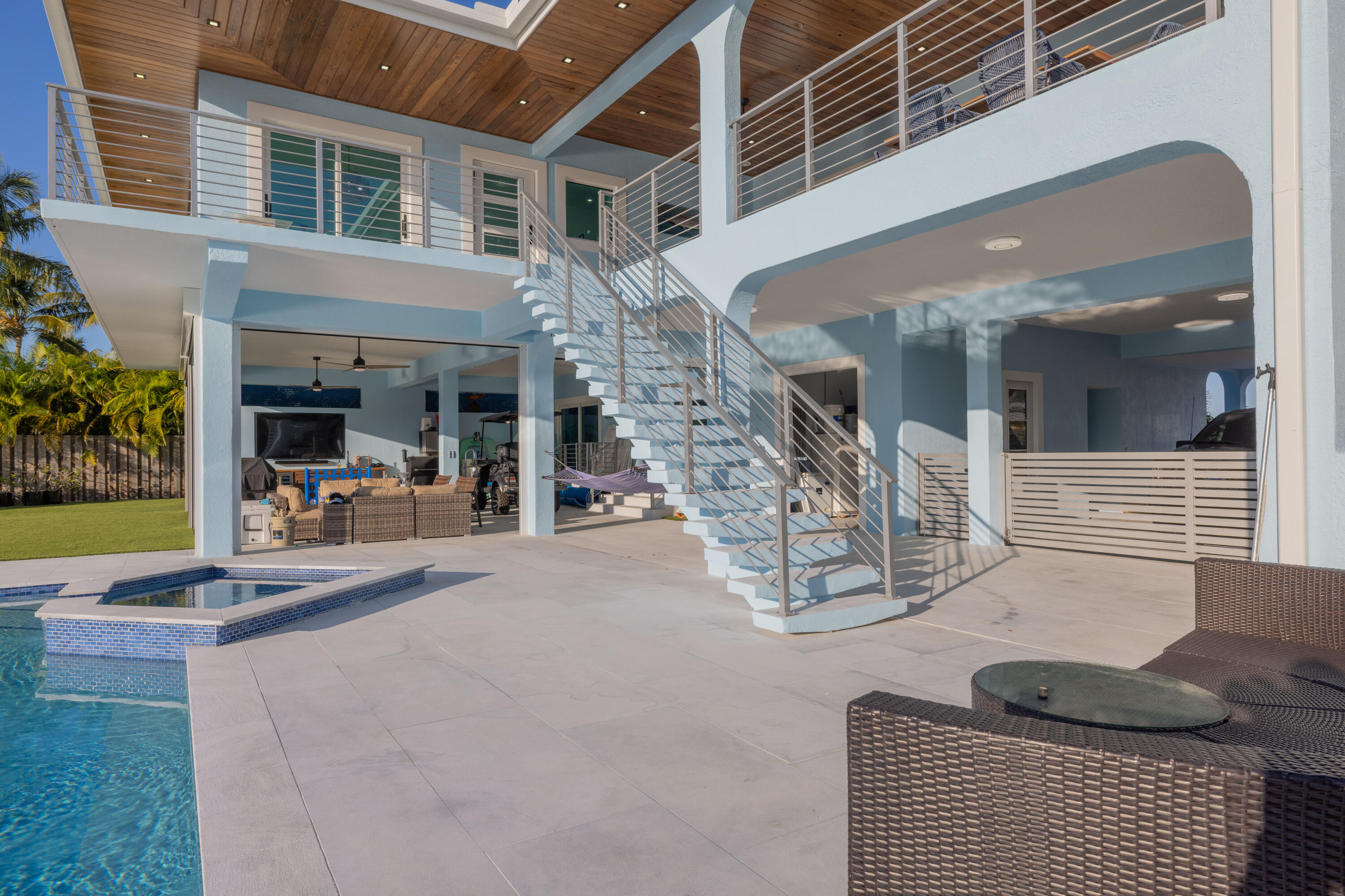 241 12th Street Key Colony Beach, FL 33051 - Photo 33 of 74 Back Stairway