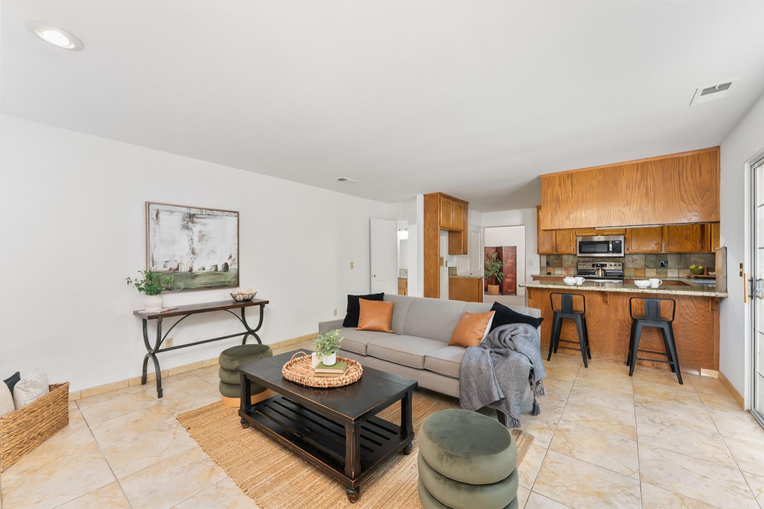 2960 Pasada Road Cameron Park, CA 95682 - Photo 17 of 40 a living room with furniture and a floor to ceiling window