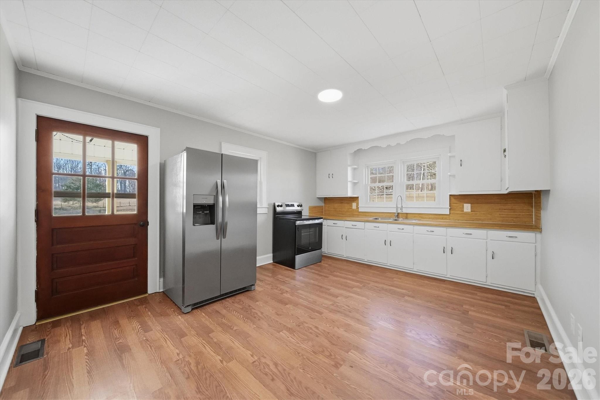 4141 Laney Road Maiden, NC 28650 - Photo 13 of 47 a view of a kitchen with wooden floor