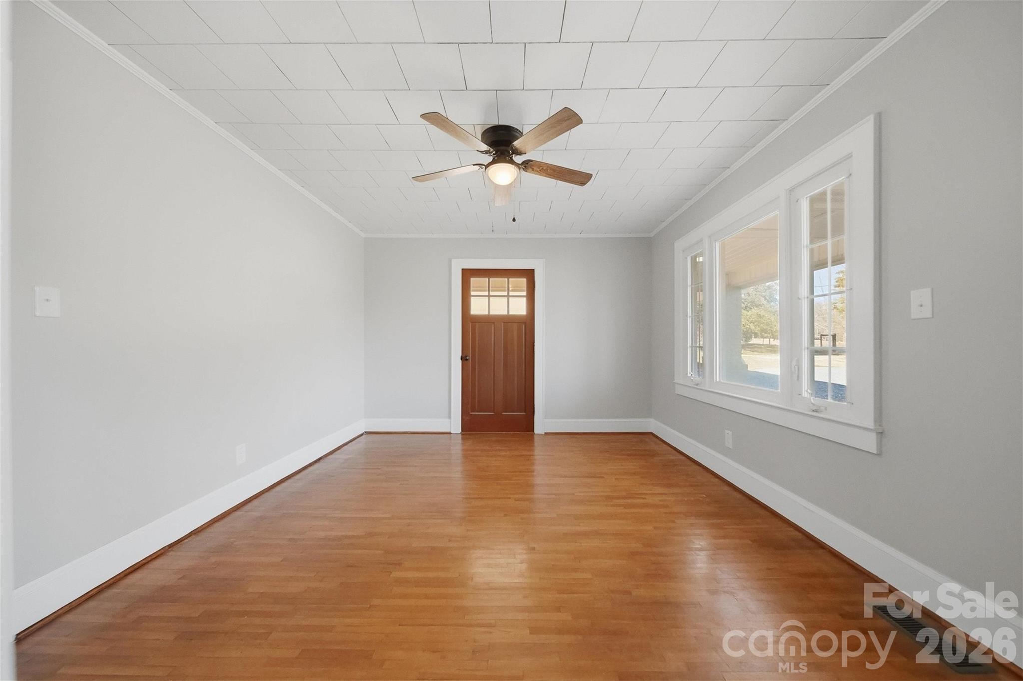4141 Laney Road Maiden, NC 28650 - Photo 9 of 47 wooden floor in an empty room with a window