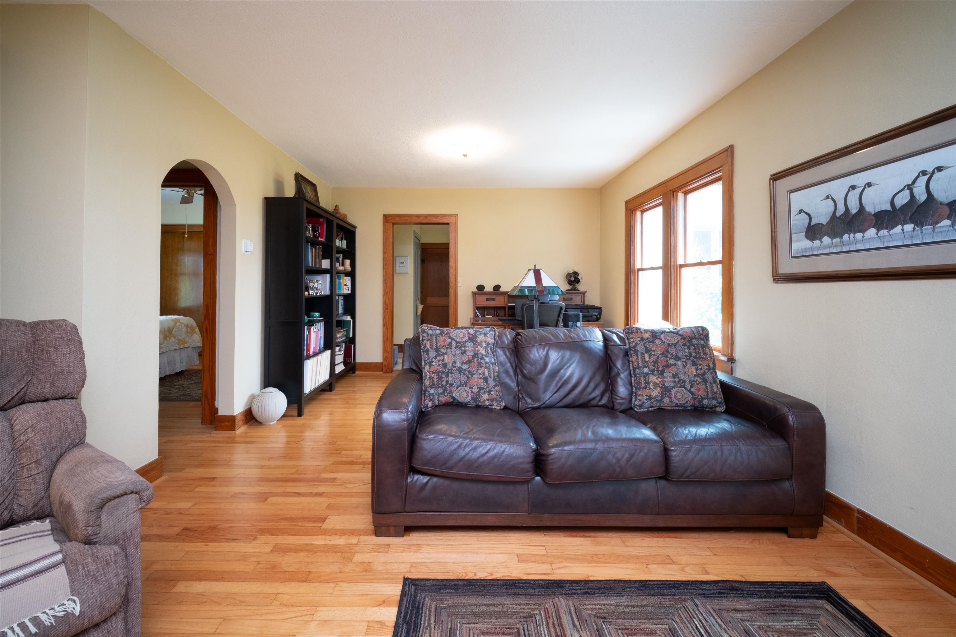 9783 North Main Road Rockton, IL 61072 - Photo 14 of 31 a living room with furniture window and wooden floor
