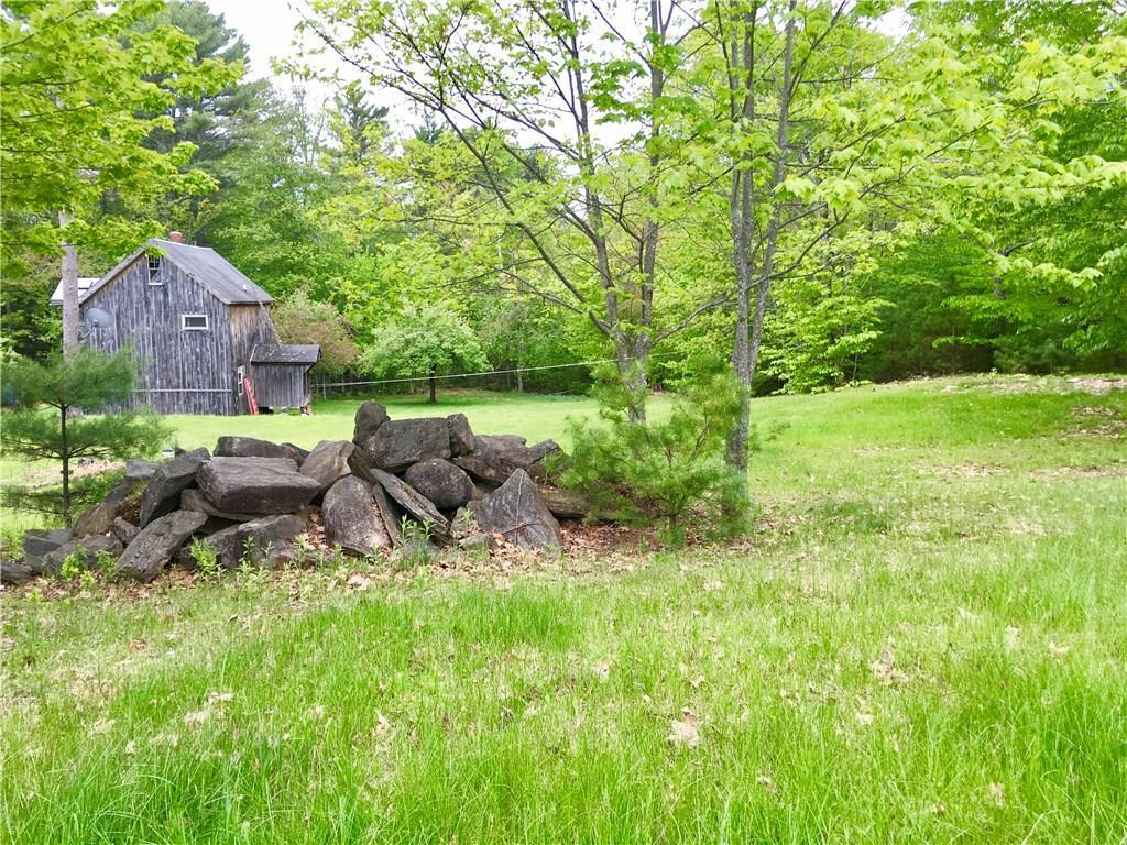 20 acres of open fields and woods...