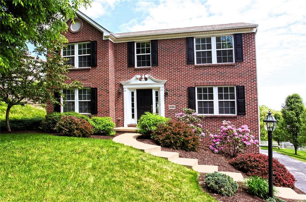 9780 Grosick Road Pittsburgh, PA 15237 - Photo 1 of 22 Gorgeous brick and vinyl Colonial with beautiful landscaping welcomes you home. 3 BR, 2.5 baths.