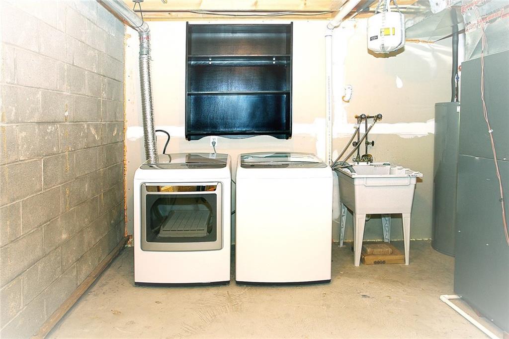 9780 Grosick Road Pittsburgh, PA 15237 - Photo 19 of 22 Basement has Laundry with new Kenmore Elite Washer and Dryer which is included. Basement is already plumbed for a bathroom.