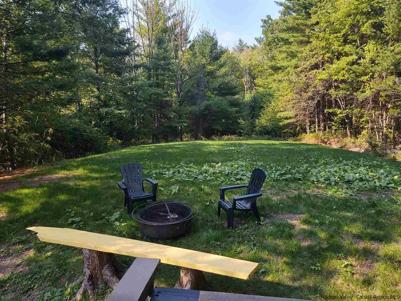 2 Mountain Valley Road Boiceville, NY 12412 - Photo 8 of 35 a view of backyard with seating and green space