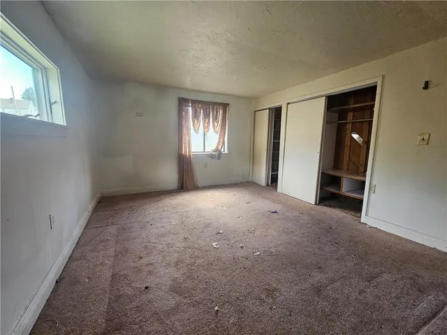 a view of empty room