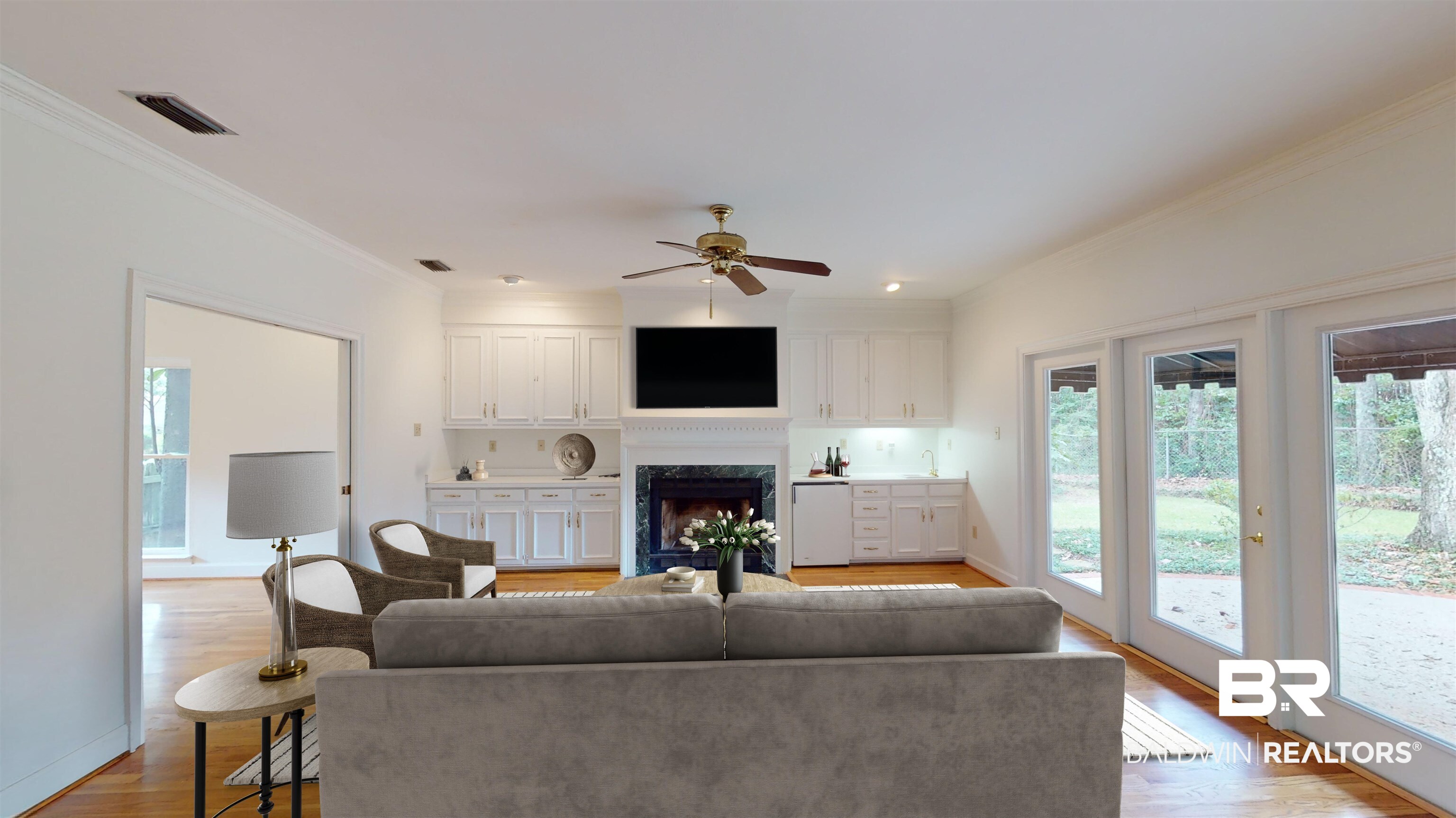 5700 North Regency Court Mobile, AL 36609 - Photo 5 of 24 Virtually Staged Family Room