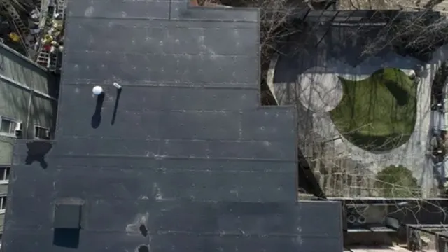 a close view of a shower in a bathroom