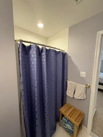 a close view of utility room