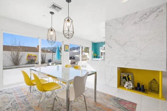 a bedroom with a bed and dresser