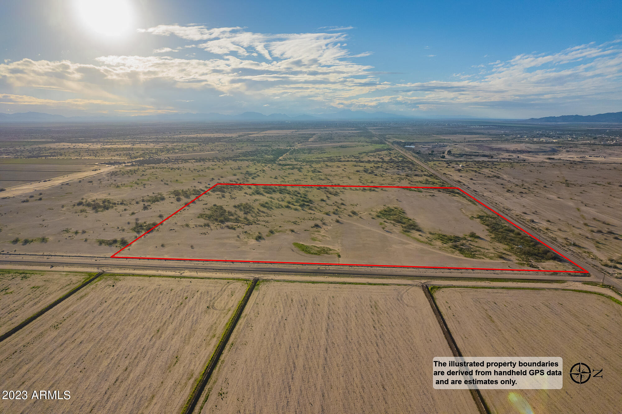 3001 West Alsdorf Road, Unit 2 Eloy, AZ 85131 - Photo 8 of 8 Aerial View Facing West