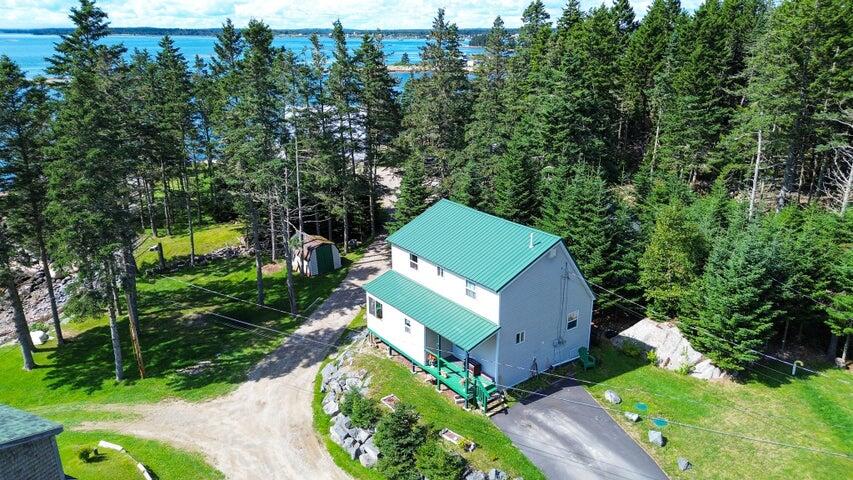 16 Hannah's Cove Road Beals, ME 04611 - Photo 3 of 44 Beals drone 5