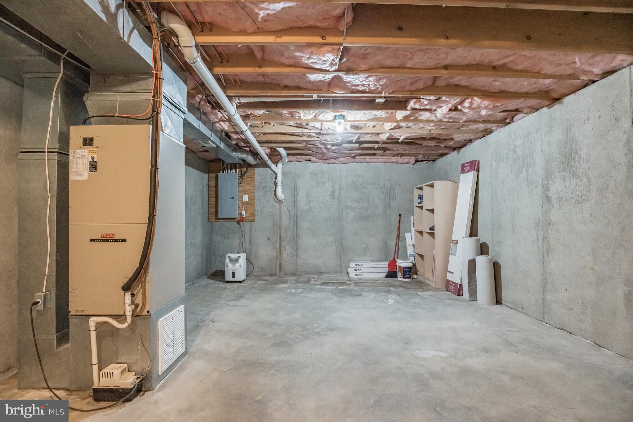 1755 Lottie Fowler Road Prince Frederick, MD 20678 - Photo 25 of 31 Huge Storage Room in Basement