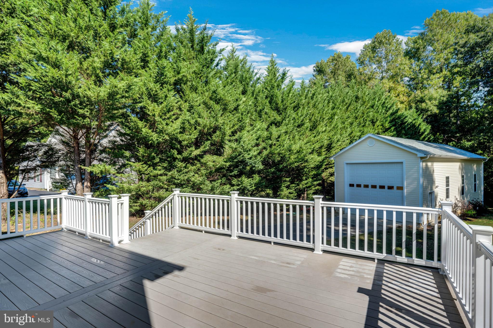 1755 Lottie Fowler Road Prince Frederick, MD 20678 - Photo 26 of 31 Maintenance-free Deck off Dining Room