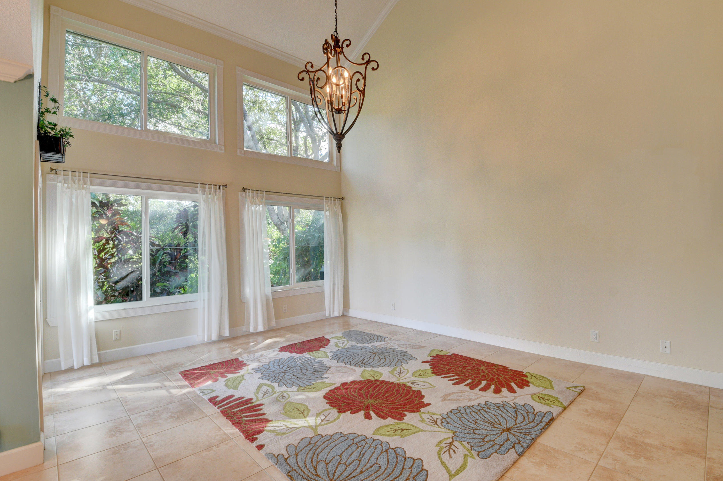 6662 Boca Pines Trail, Unit A Boca Raton, FL 33433 - Photo 10 of 28 High ceilings with picture windows
