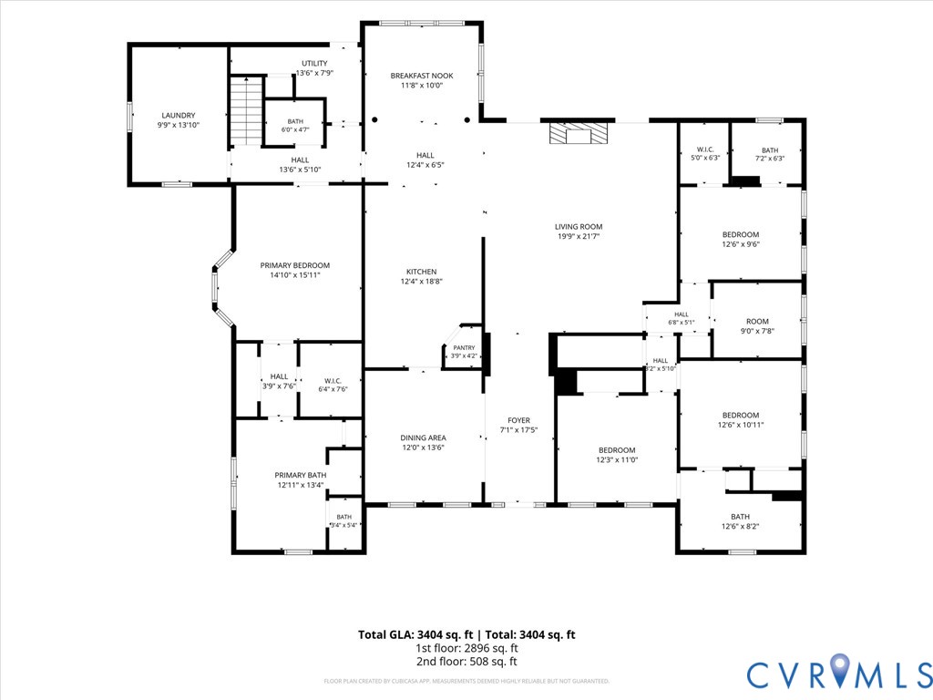 6611 Ammon Road Ford, VA 23850 - Photo 77 of 78 Floor plan