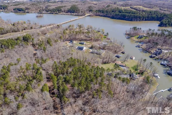 a view of lake with mountain