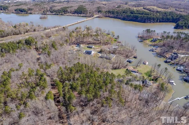 a view of lake with mountain