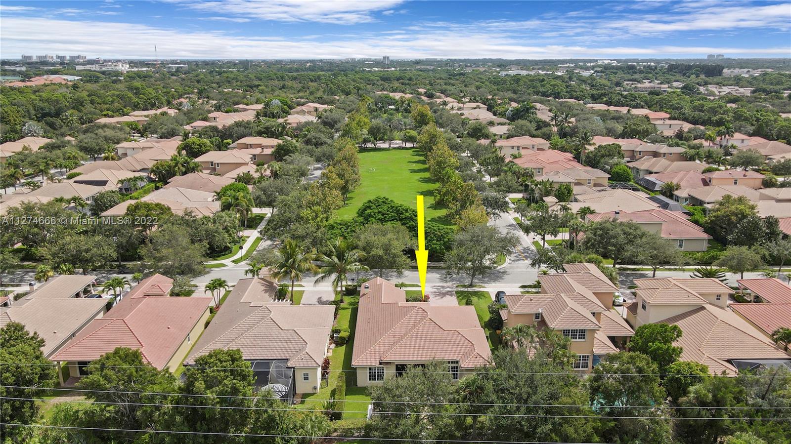 116 Via Rosina Jupiter, FL 33458 - Photo 4 of 32 an aerial view of residential houses with outdoor space and street view