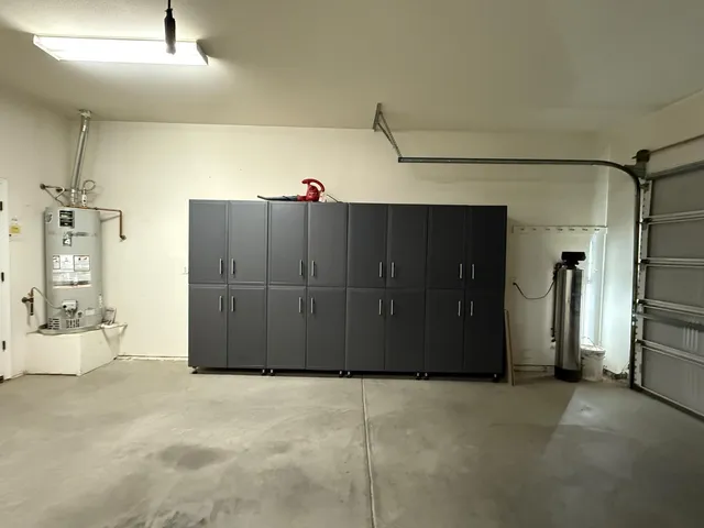 a view of water heater room