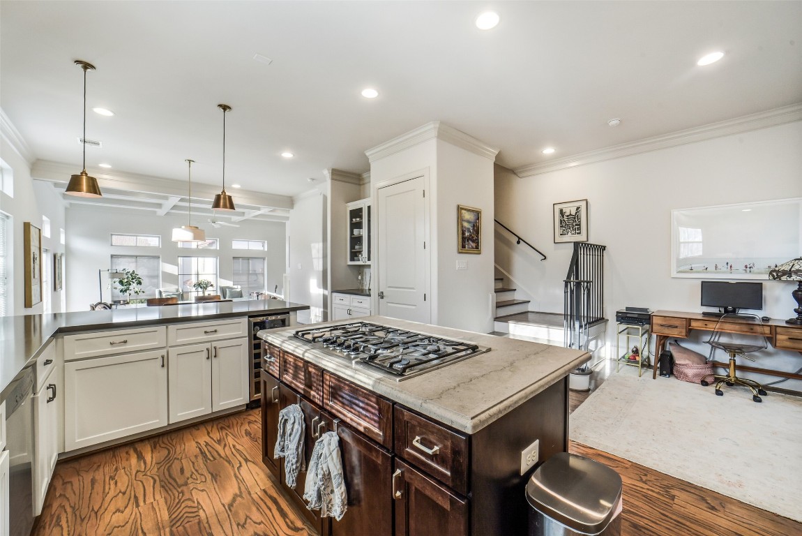 15943 Morgan Street Sugar Land, TX 77478 - Photo 15 of 41 a kitchen with stainless steel appliances granite countertop a sink stove and refrigerator