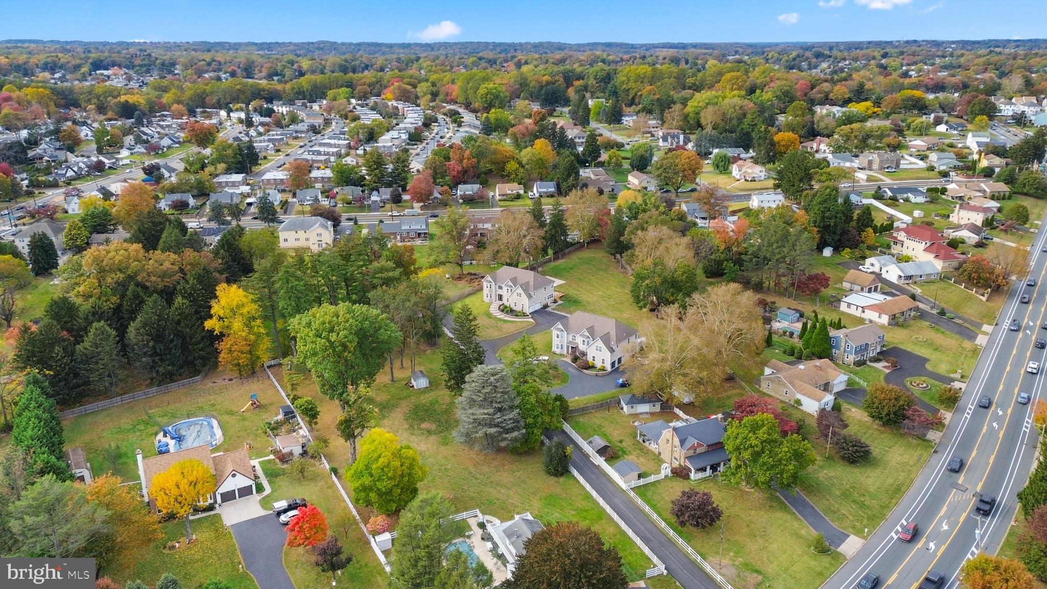 1060 Welsh Road Philadelphia, PA 19115 - Photo 57 of 62 an aerial view of residential houses with outdoor space