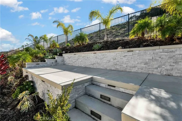 a view of outdoor space and swimming pool