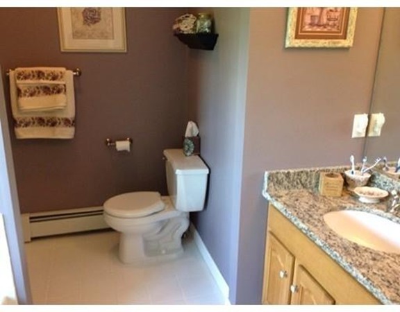 44 Tobin Road Leicester, MA 01611 - Photo 27 of 30 a bathroom with a granite countertop toilet and a sink