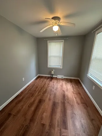 a area with wooden floor