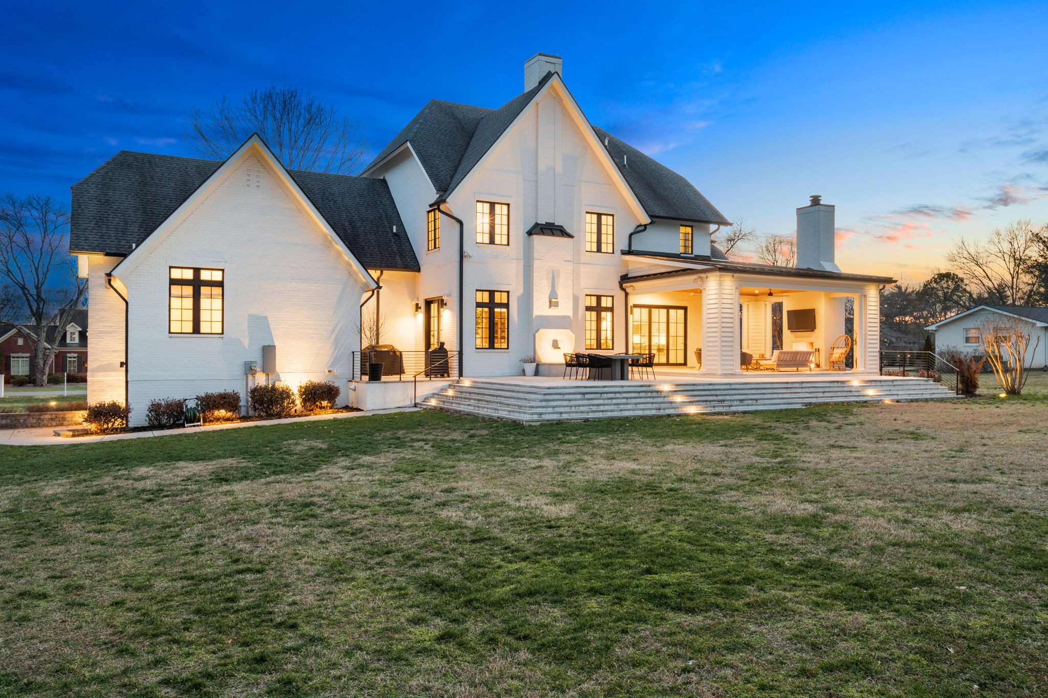 5108 Seward Road Brentwood, TN 37027 - Photo 65 of 66 a front view of a house with a yard