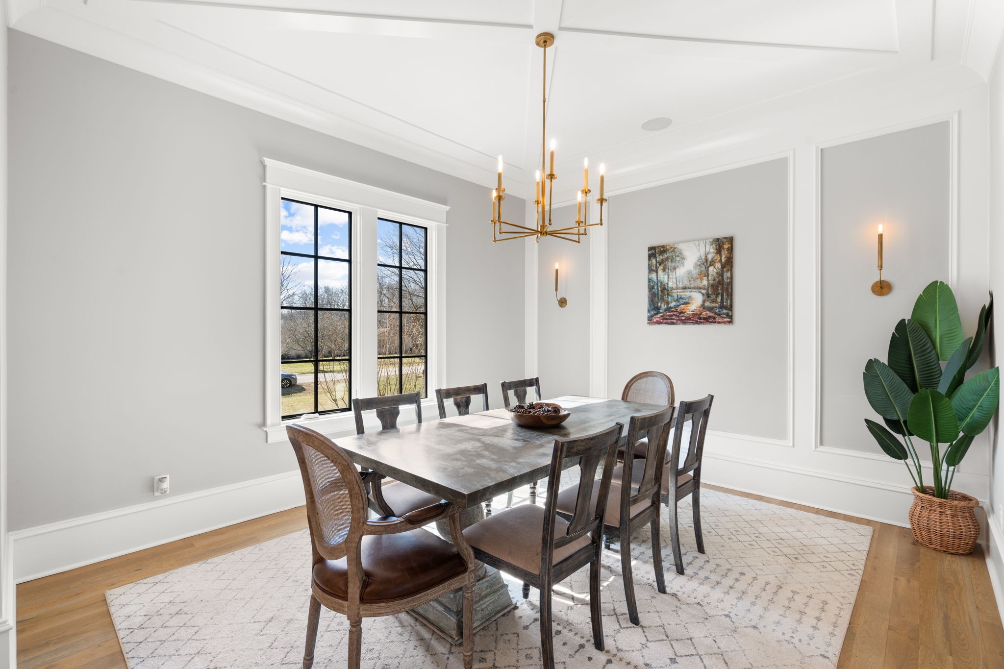 5108 Seward Road Brentwood, TN 37027 - Photo 9 of 66 a view of a dining room with furniture window and wooden floor