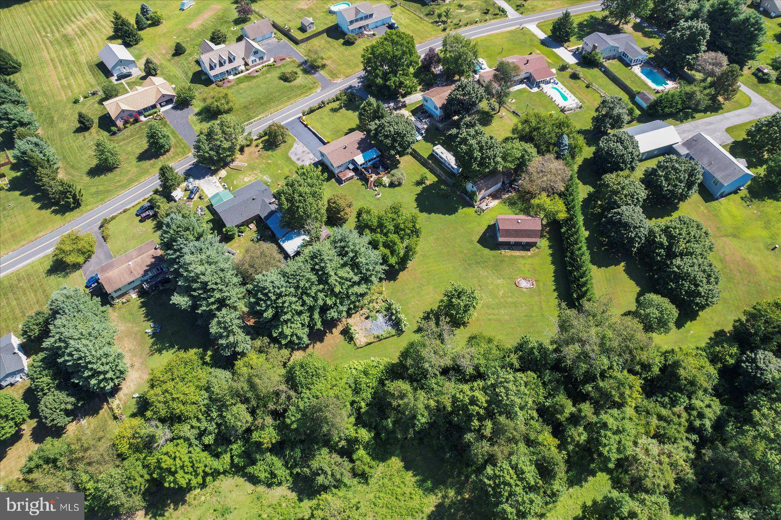 253 Kindig Road Littlestown, PA 17340 - Photo 37 of 41 Charming suburban landscape from above.